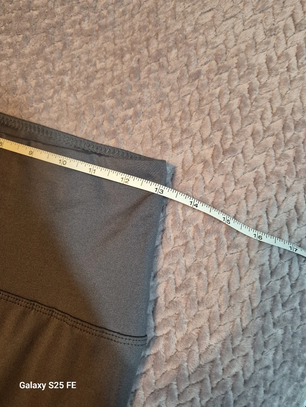 3-Pack Capri Length Leggings, Blue, Light Gray & Black, L/XL, EUC
